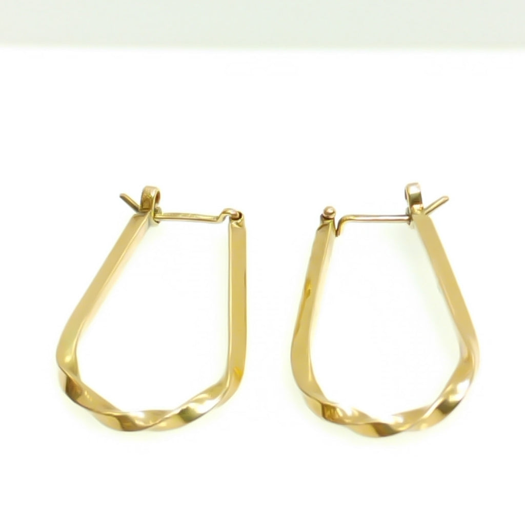 ARRACADAS PAR ORO 14 K 2,40 GRMS (SEMINUEVO)