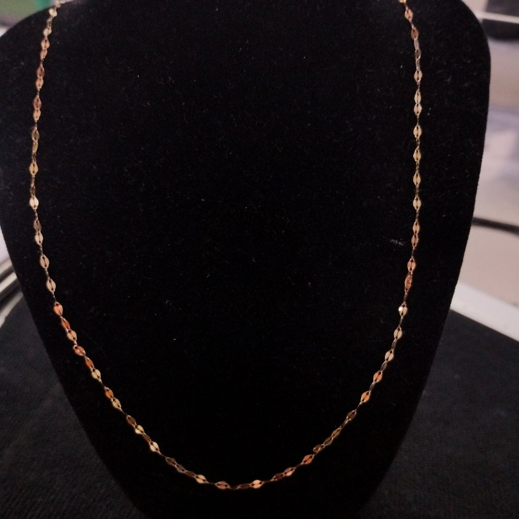 CADENA ORO COMBINADO 10 K 1.1 GRMS (SEMINUEVO)