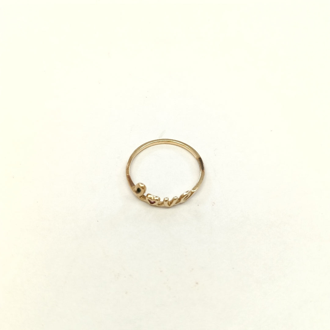 ANILLITO ORO 14 K 1.2 GRMS (SEMINUEVO)