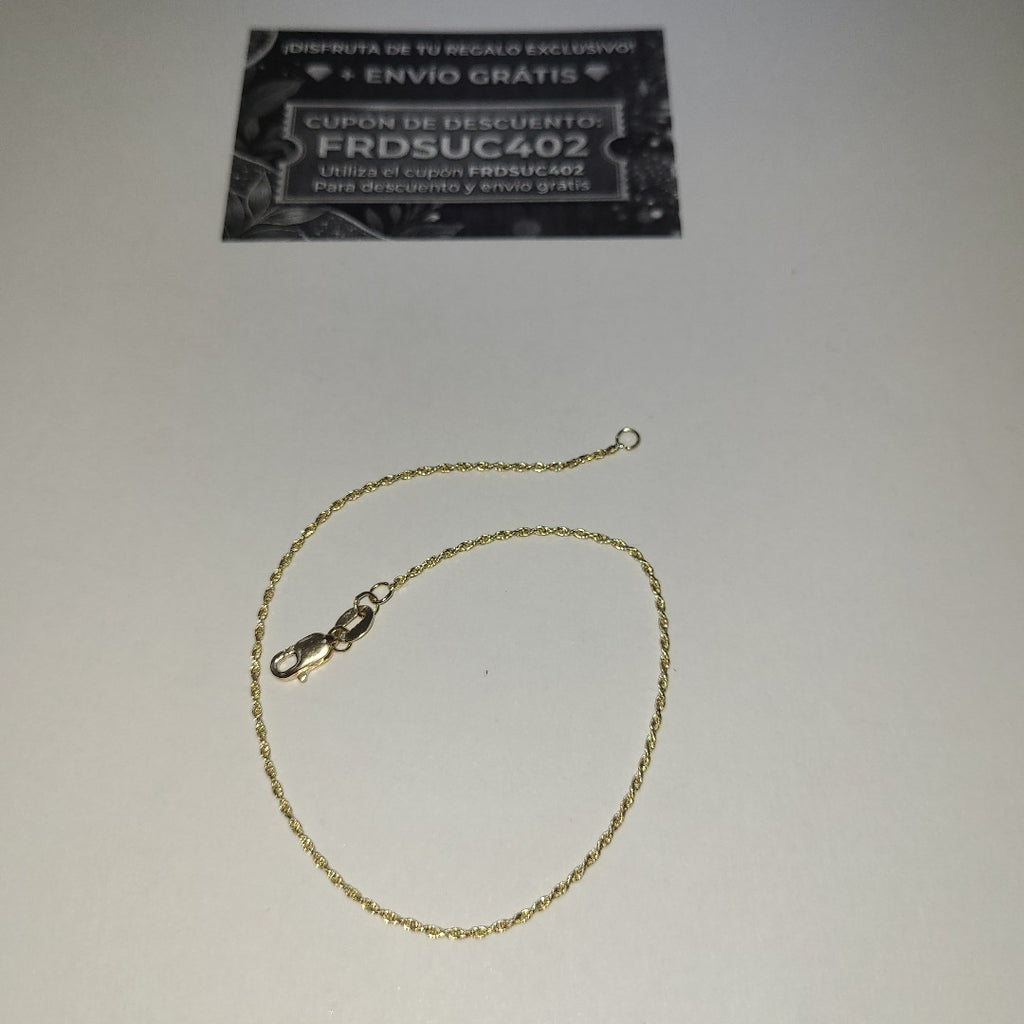 PULSERA TORZAL 14K 21 CM 1.4 GR (NUEVO)