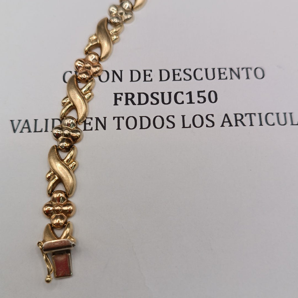 PULSERA ORO 14 K 10.7 GRMS (SEMINUEVO)