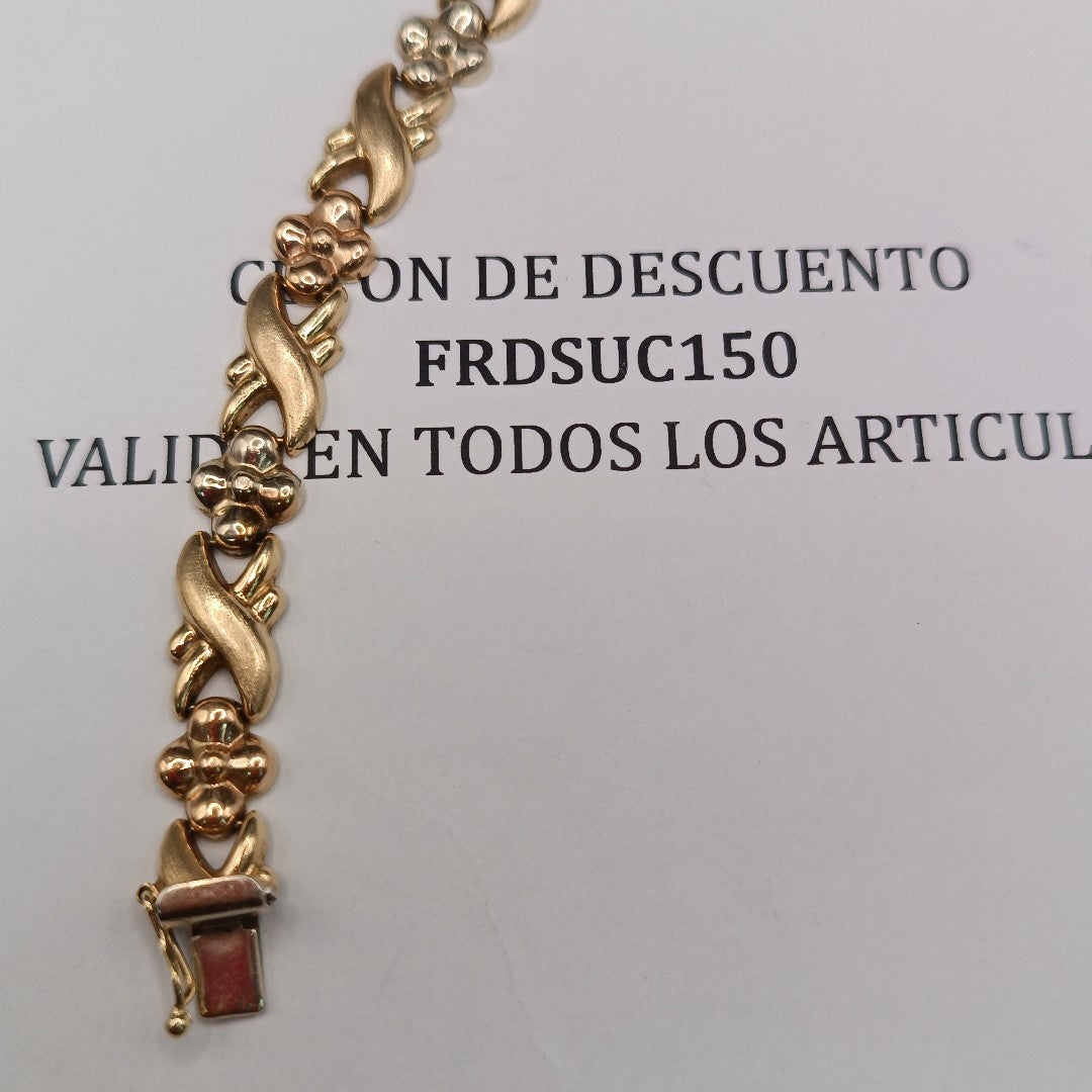 PULSERA ORO 14 K 10.7 GRMS (SEMINUEVO)