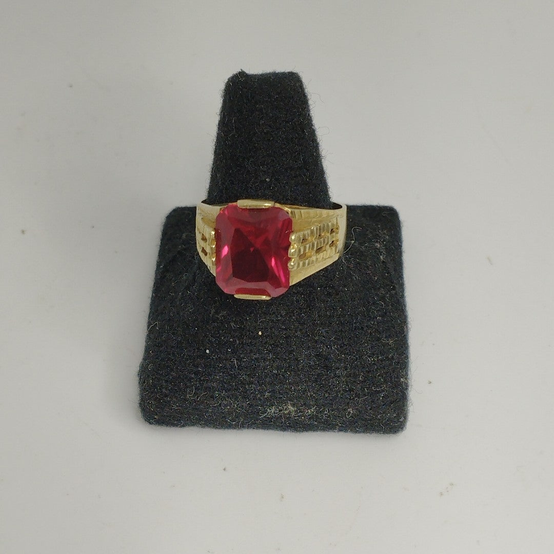 ANILLO ORO 10 K 5,60 GRMS (SEMINUEVO)