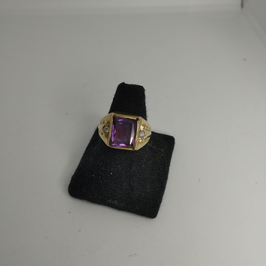 ANILLO ORO 10 K 7,50 GRMS (SEMINUEVO)