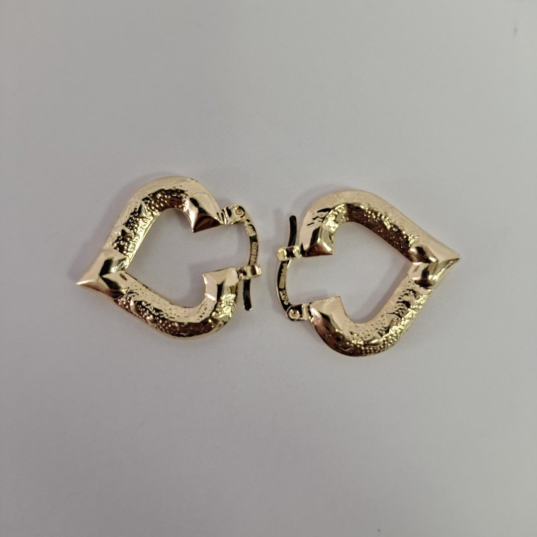 ARETES ARRACADAS 14K 1.8 GR (NUEVO)