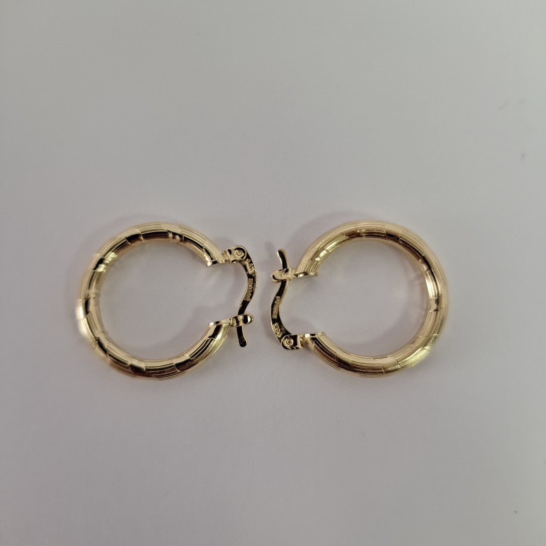 ARETES ARRACADAS 14K 2.7 GR (NUEVO)