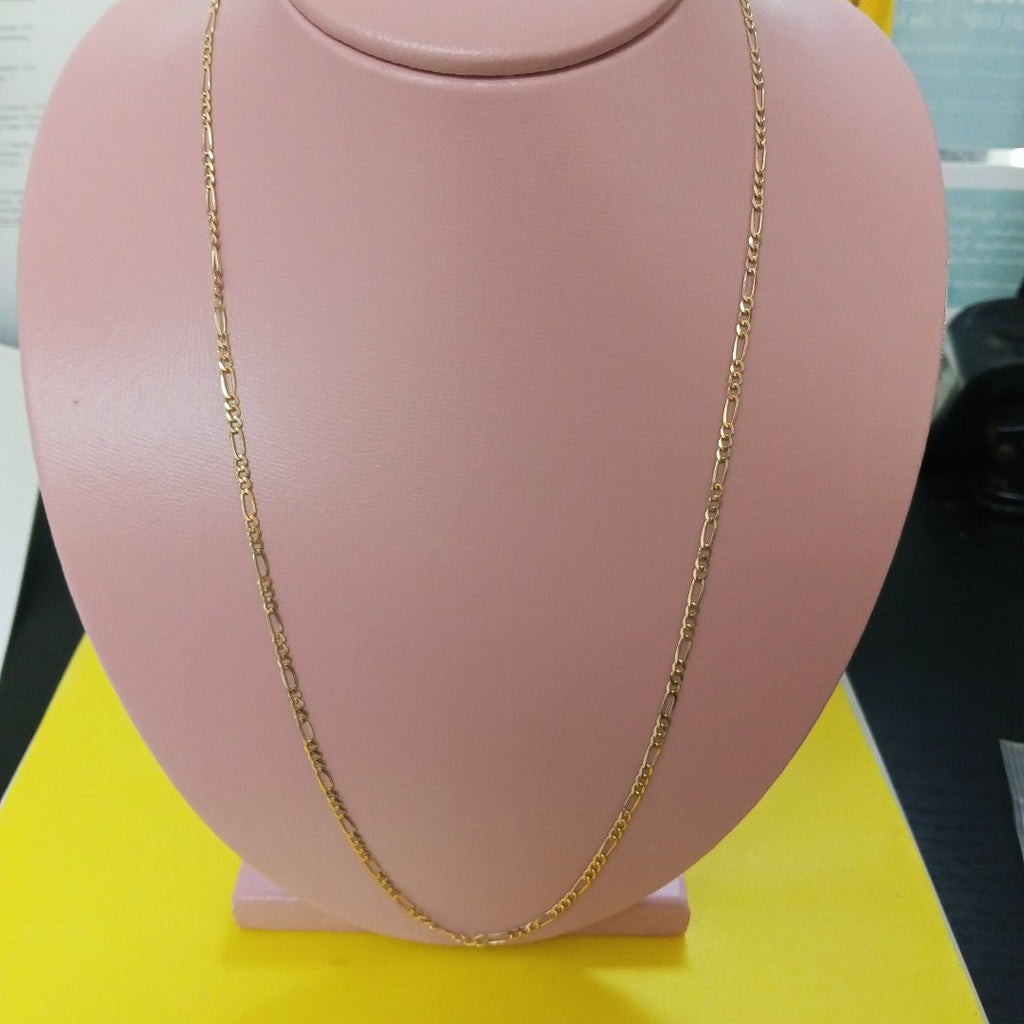 CADENAS 3X1 ORO 14K 55 CM 5.1 GR (NUEVO)