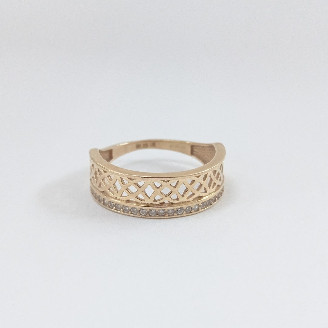 ANILLO ORO 14 K 2.6 GRMS (SEMINUEVO)