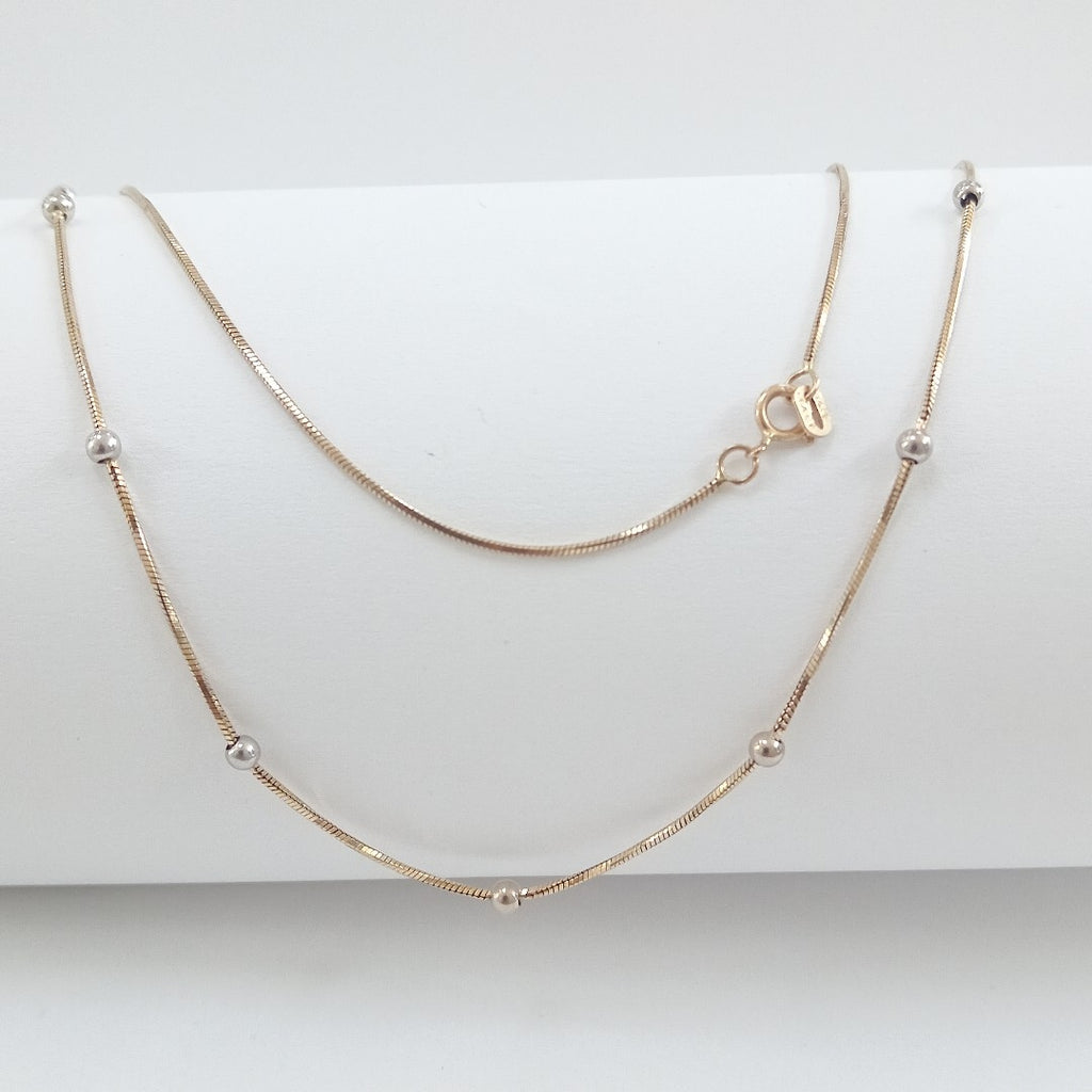 GARGANTILLA ORO 14 K 3.1 GRMS (SEMINUEVO)