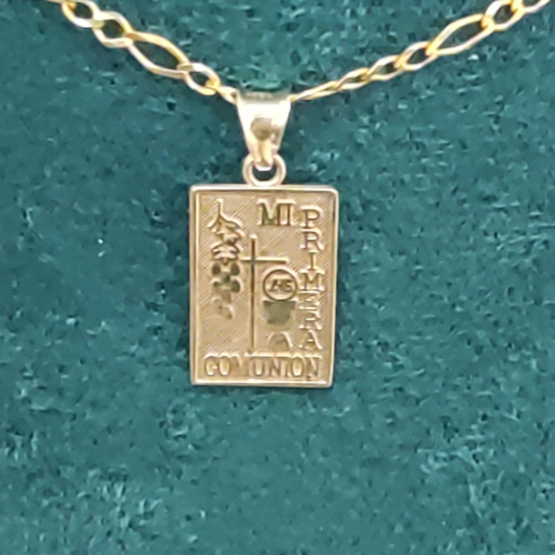 CADENA, DIJE ORO 10 K 3.5 GRMS (SEMINUEVO)