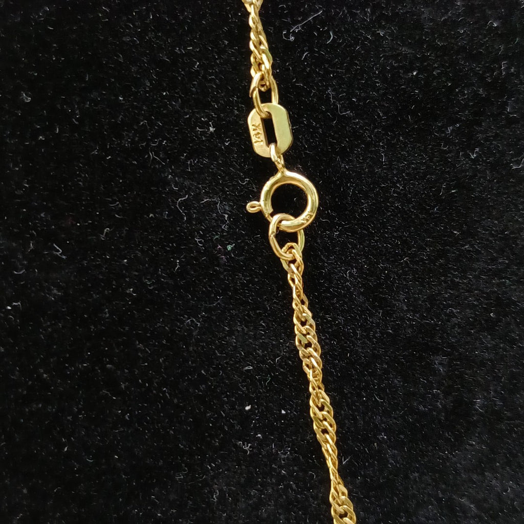 CADENA ORO 14 K 2,10 GRMS (SEMINUEVO)