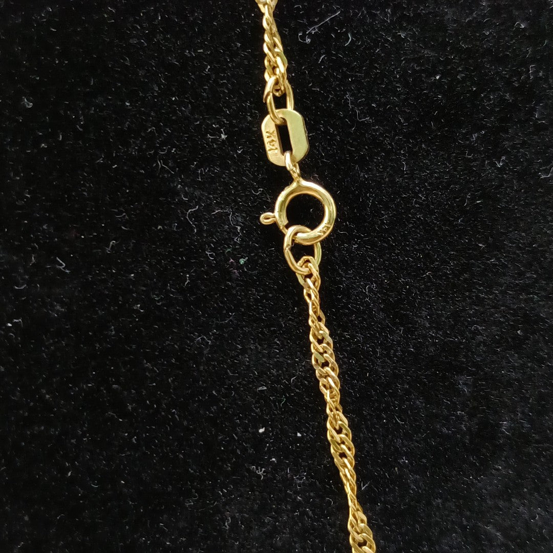 CADENA ORO 14 K 2,10 GRMS (SEMINUEVO)