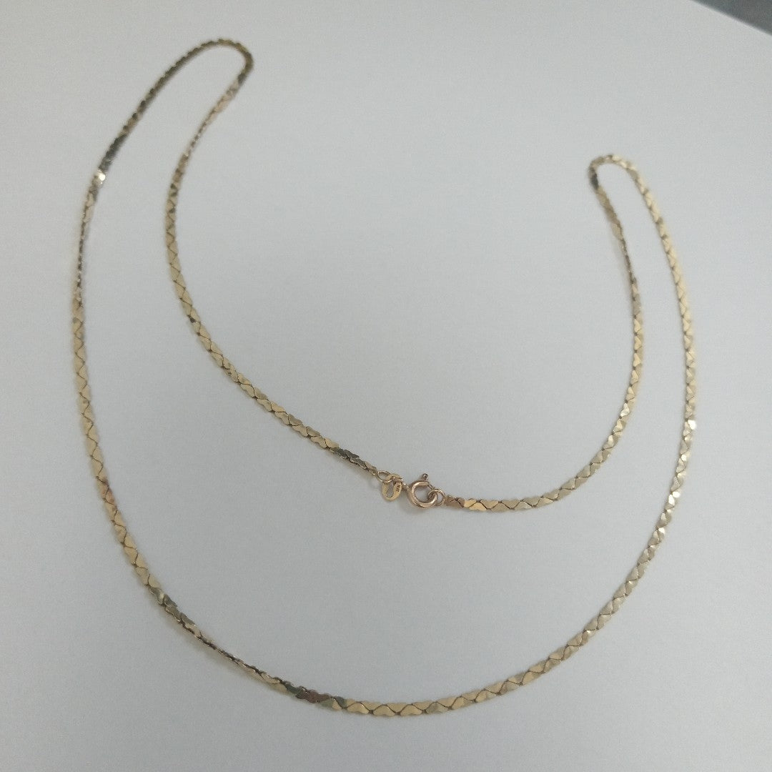 CADENA ORO 14 K 4,80 GRMS (SEMINUEVO)