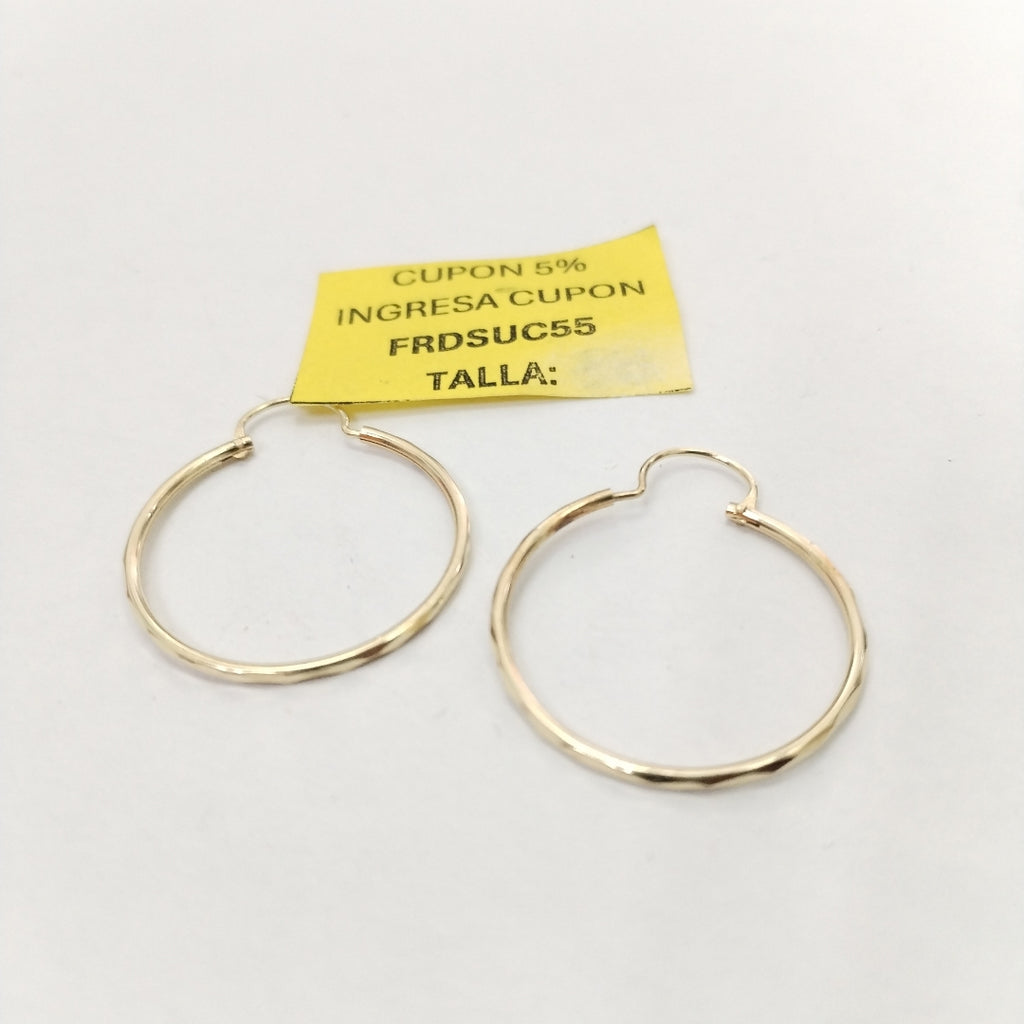 ARRACADAS PAR ORO 10 K 1.3 GRMS (SEMINUEVO)