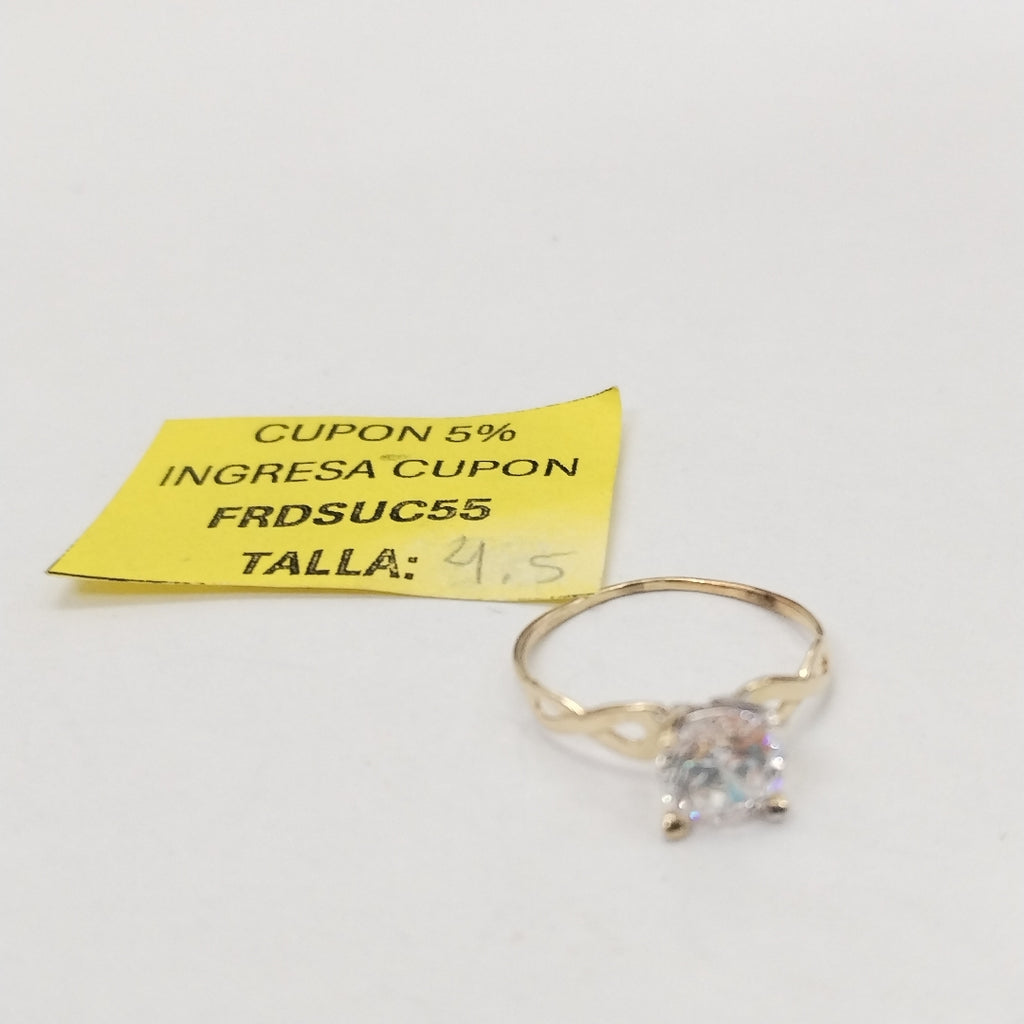 SOLITARIO ORO 14 K 1,00 GRMS (SEMINUEVO)