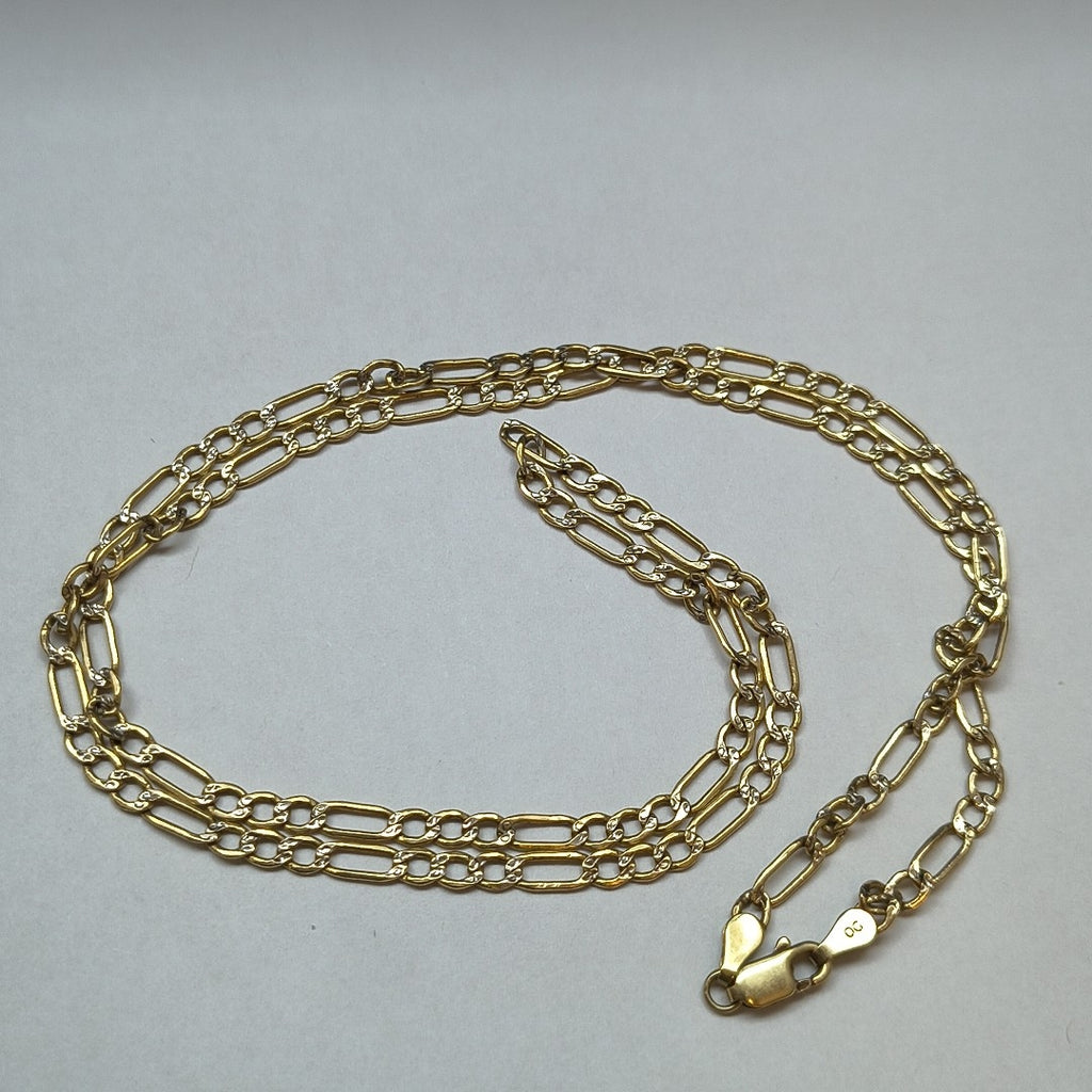 CADENA ORO, RODIADO 10 K 4.3 GRMS (SEMINUEVO)