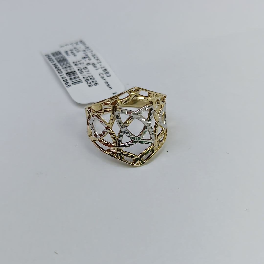 ANILLOS CON ESTRELLA CELTA 14K TALLA 7.5 2.2 GR (NUEVO)