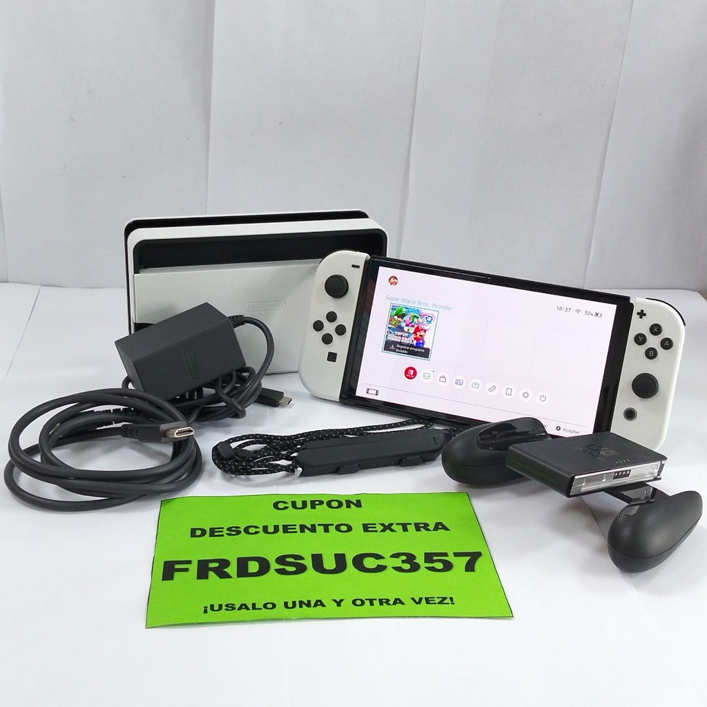 CONSOLA DE VIDEOJUEGO NINTENDO SWITCH OLED 64 GB (SEMINUEVO)