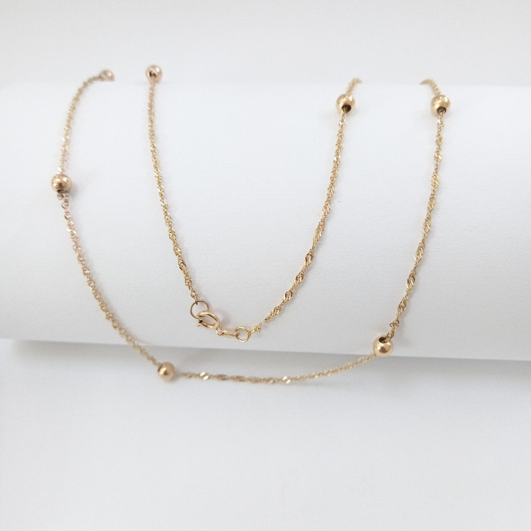 GARGANTILLA ORO 14 K 3 GRMS (SEMINUEVO)