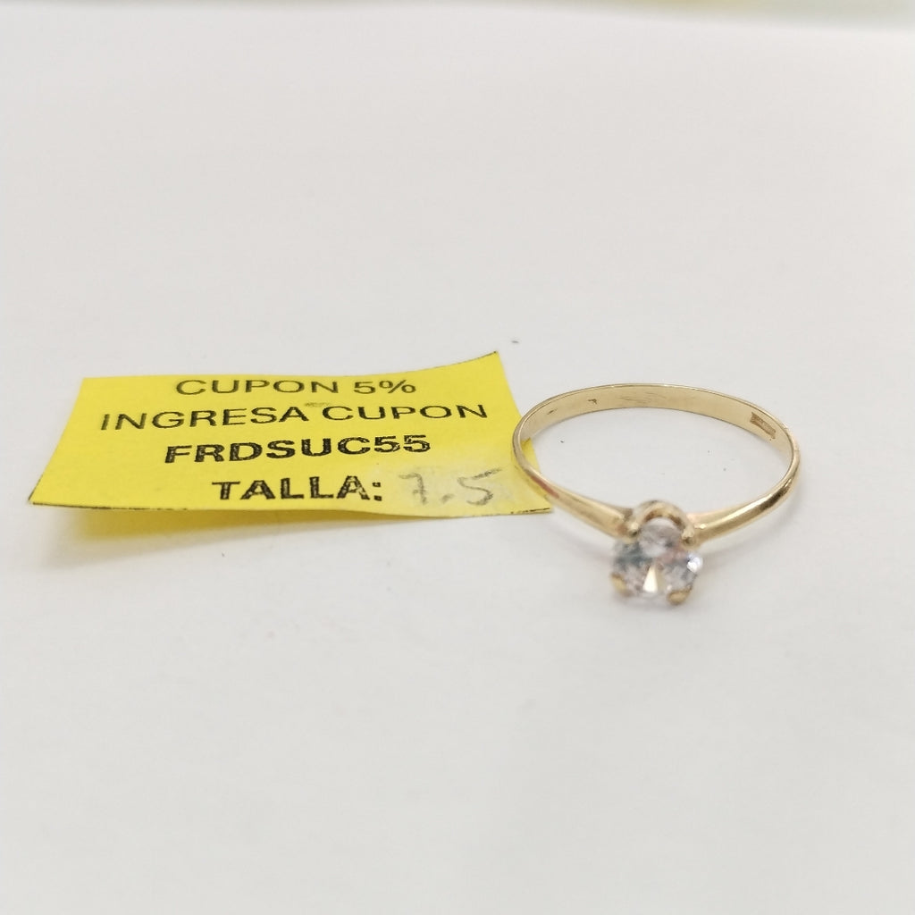 SOLITARIO ORO 14 K 1,40 GRMS (SEMINUEVO)