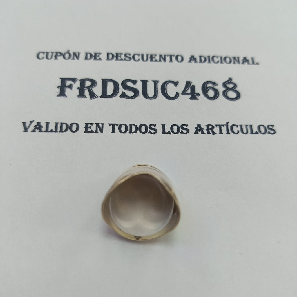 ANILLO ORO 10 K 4.6 GRMS (SEMINUEVO)