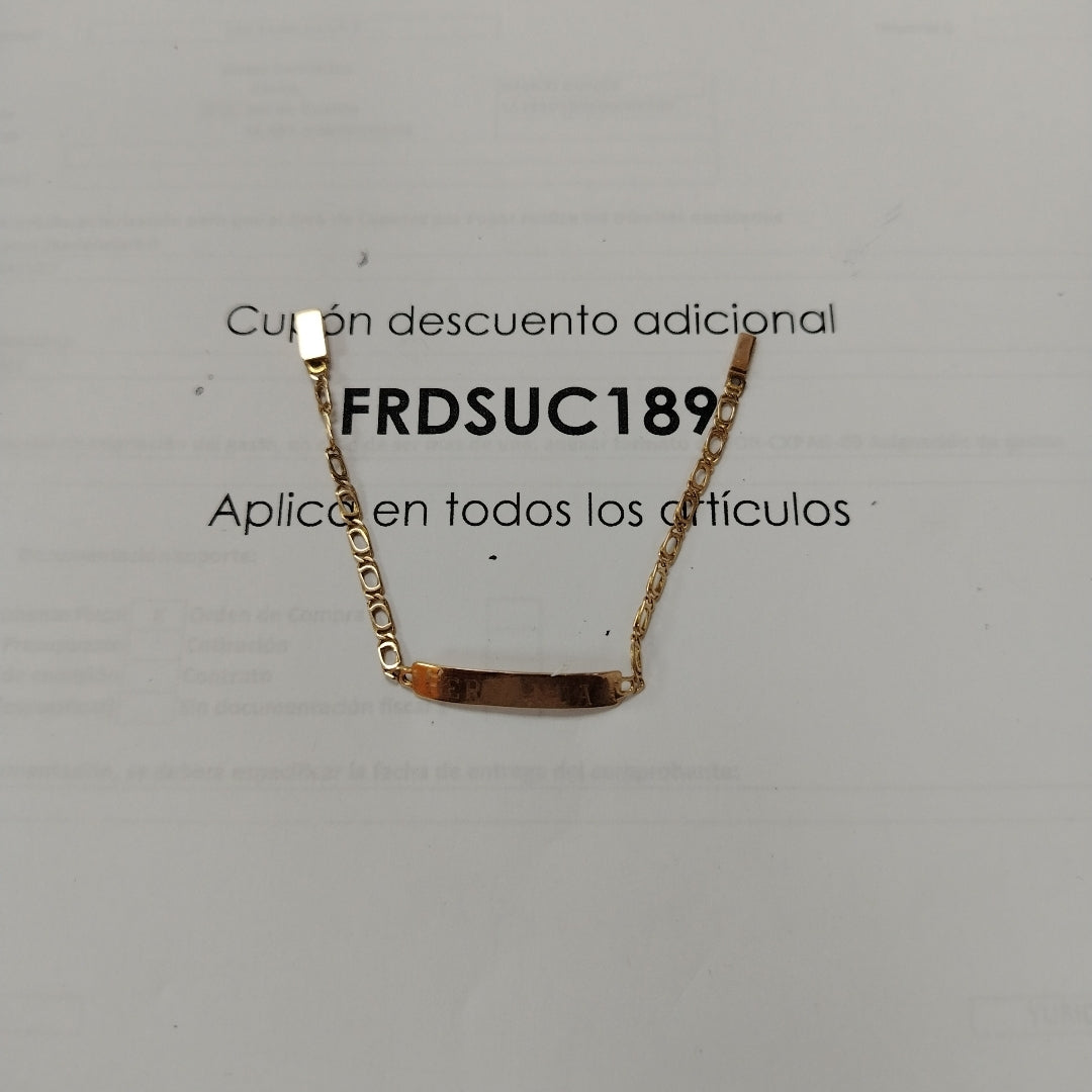 ESCLAVA ORO 8 K 1,90 GRMS (SEMINUEVO)