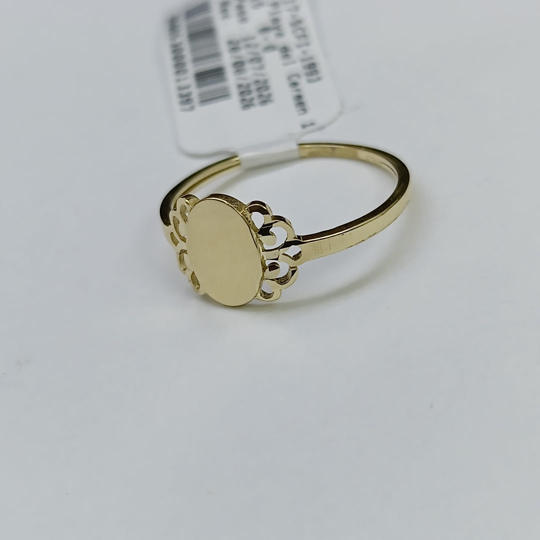 ANILLOS ANILLITO 10K TALLA 7 1 GR (NUEVO)