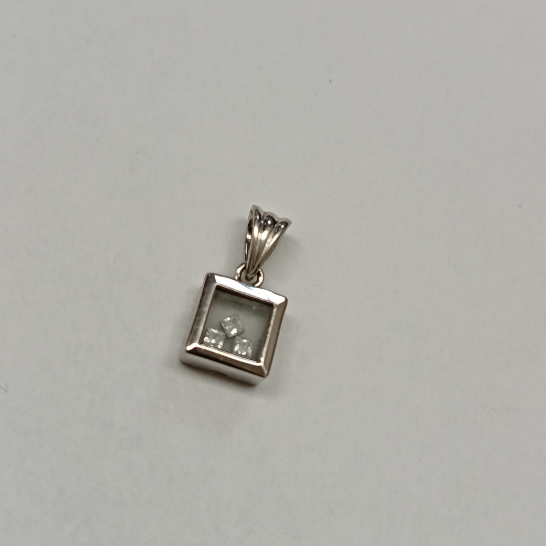 DIJE ORO BLANCO 14 K 3,40 GRMS (SEMINUEVO)