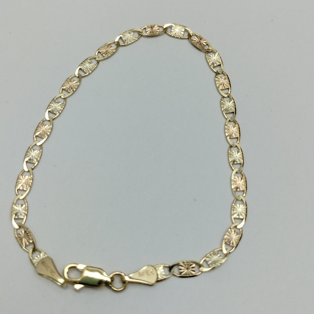 PULSERA GUCHI 14K 18 CM 3.1 GR (NUEVO)