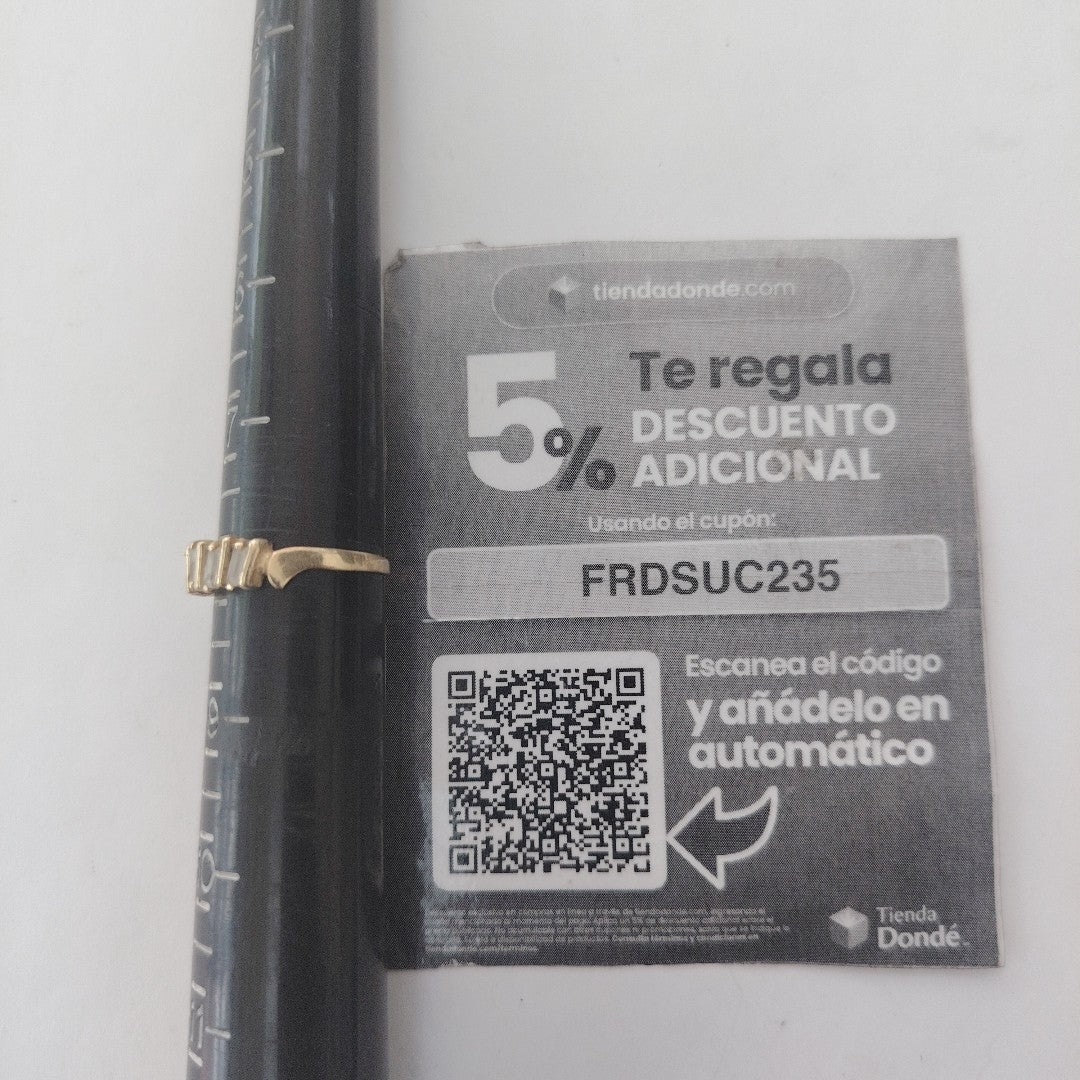 ANILLITO ORO 10 K 2.1 GRMS (SEMINUEVO)