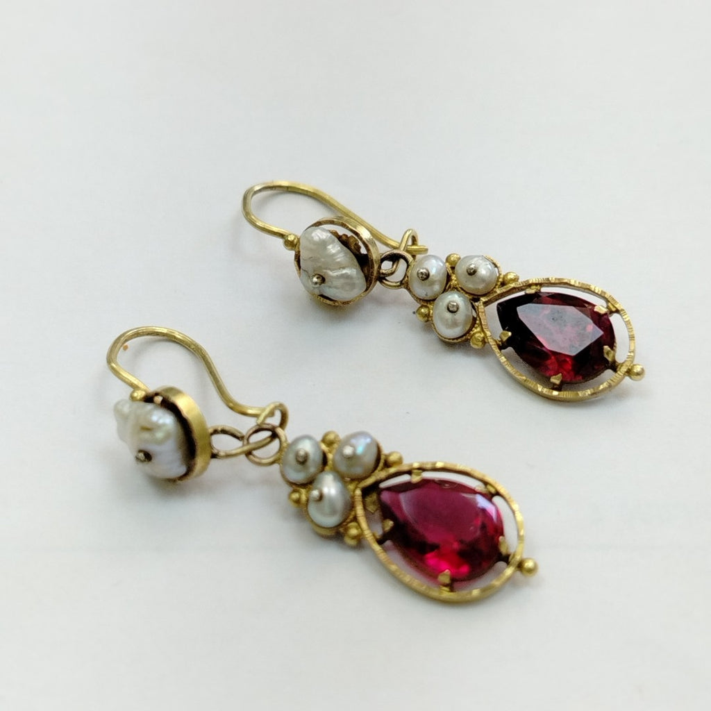 ARETES PAR ORO 8 K 3.8 GRMS (SEMINUEVO)