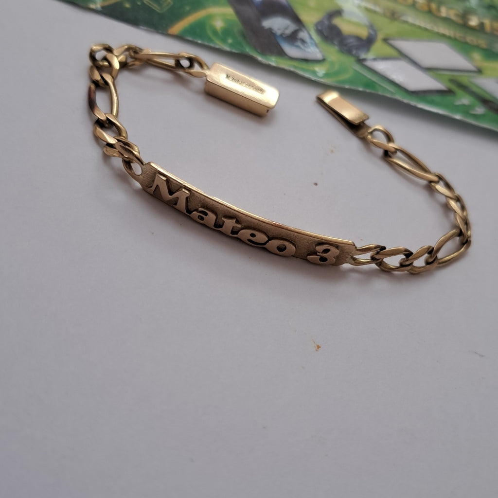 ESCLAVA ORO 10 K 6.1 GRMS (SEMINUEVO)