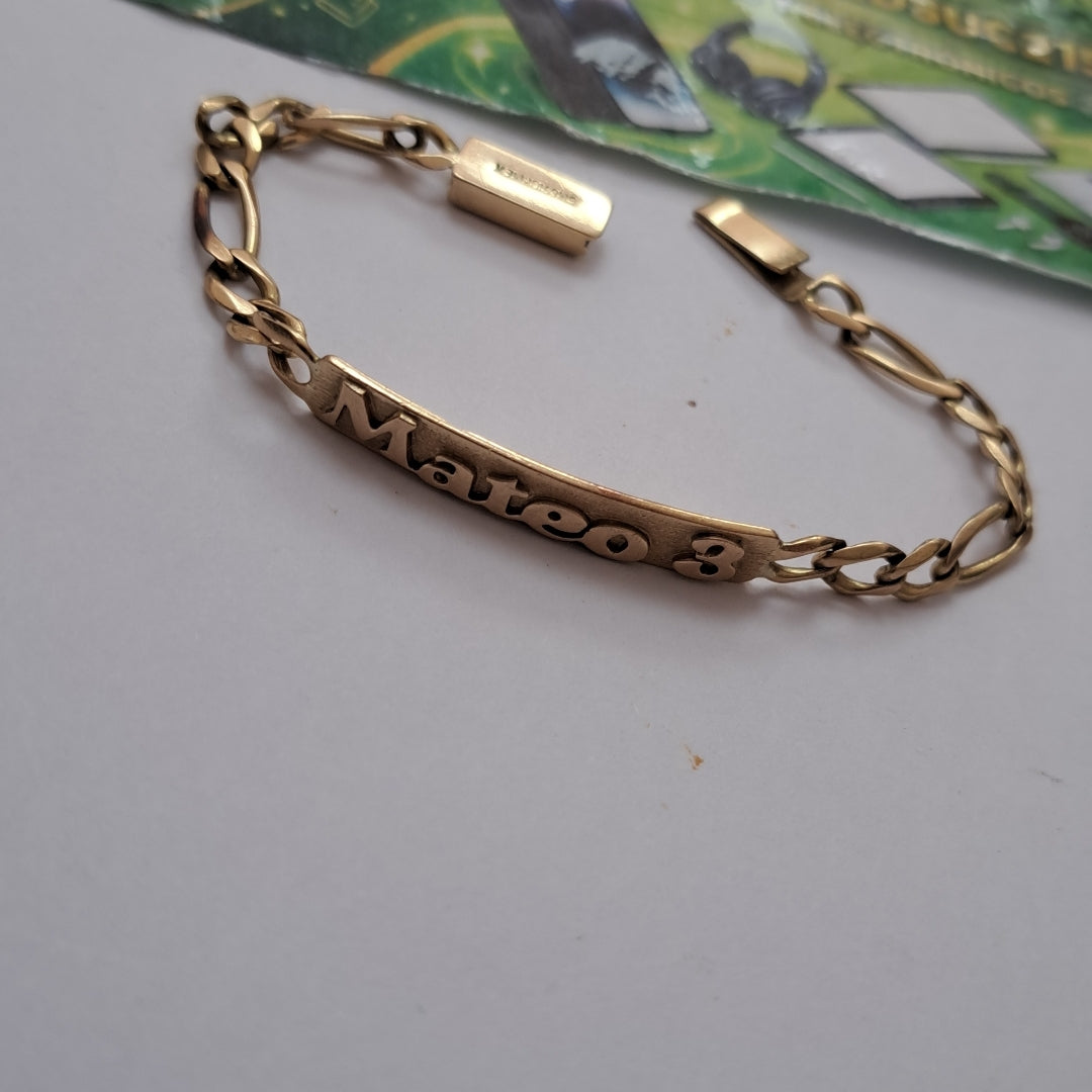 ESCLAVA ORO 10 K 6.1 GRMS (SEMINUEVO)