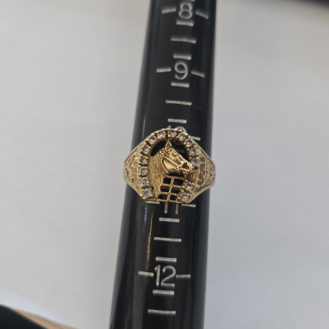 ANILLO ORO 10 K 4.9 GRMS (SEMINUEVO)