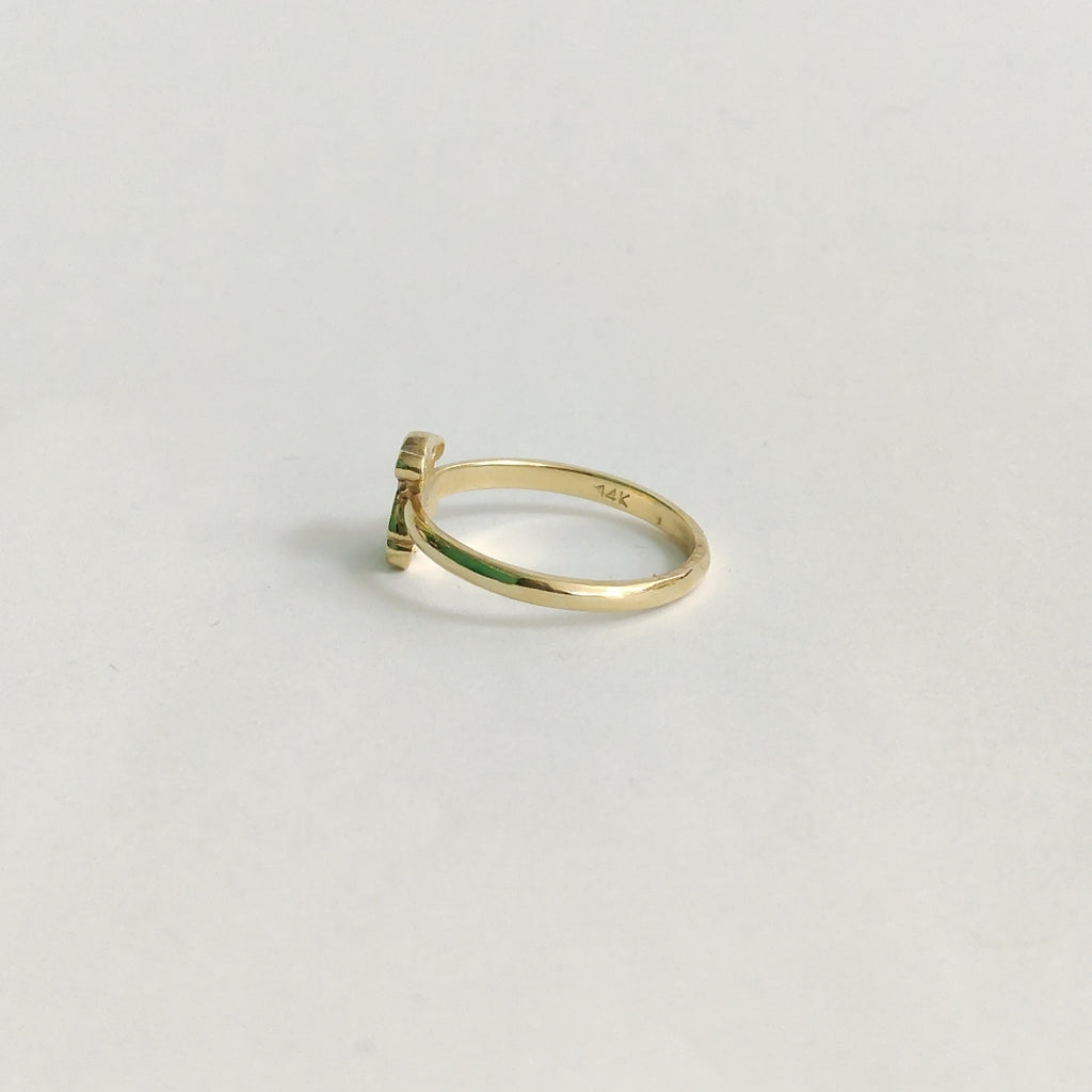 ANILLO ORO 14 K 2.1 GRMS (SEMINUEVO)