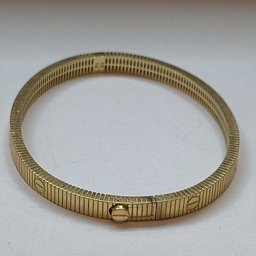 PULSERA RIGIDA ORO 10 K 7.6 GRMS (SEMINUEVO)