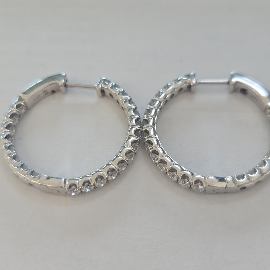 ARRACADAS PAR ORO 14 K 8,40 GRMS (SEMINUEVO)