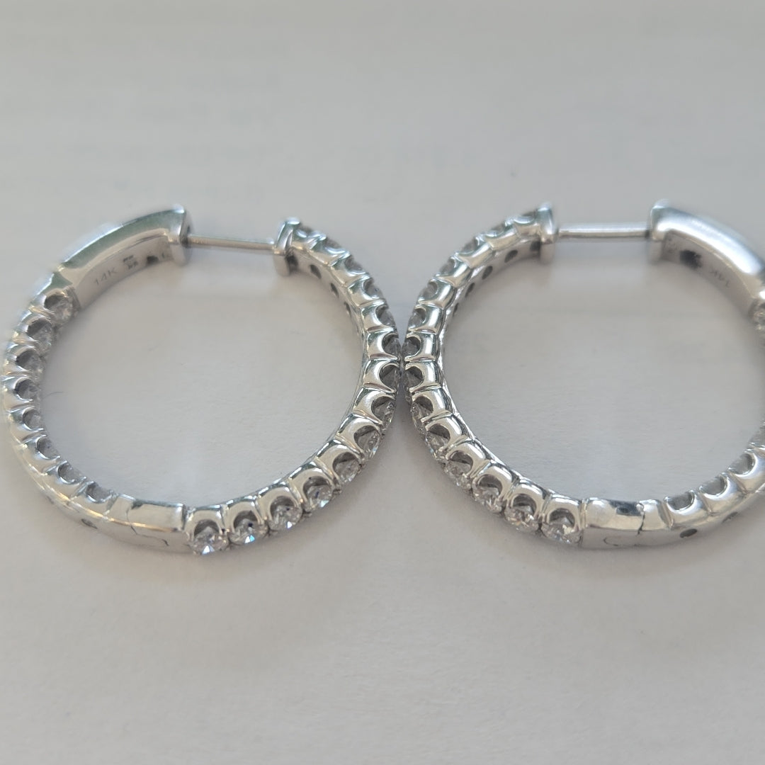ARRACADAS PAR ORO 14 K 8,40 GRMS (SEMINUEVO)