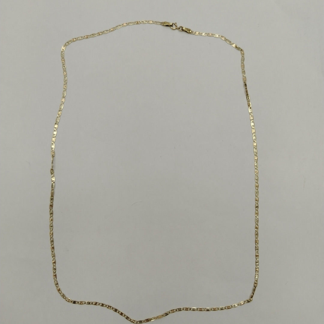 CADENA ORO,ORO COMBINADO 10 K 2,20 GRMS (SEMINUEVO)