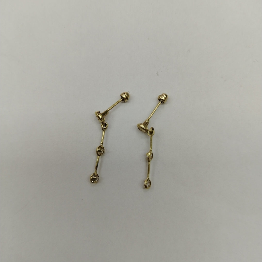 BROQUELES PAR ORO 10 K 0.5 GRMS (SEMINUEVO)