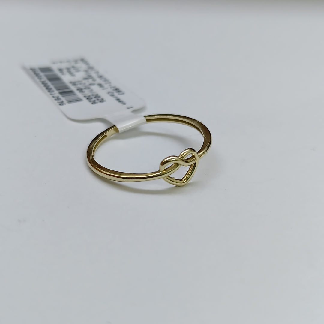 ANILLOS ANILLITO FIG CORAZON 10K TALLA 7 0.8 GR (NUEVO)