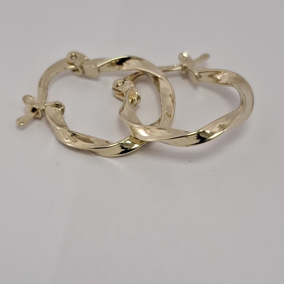 ARETES ARRACADAS TORZAL 14K 1.1 GR (NUEVO)