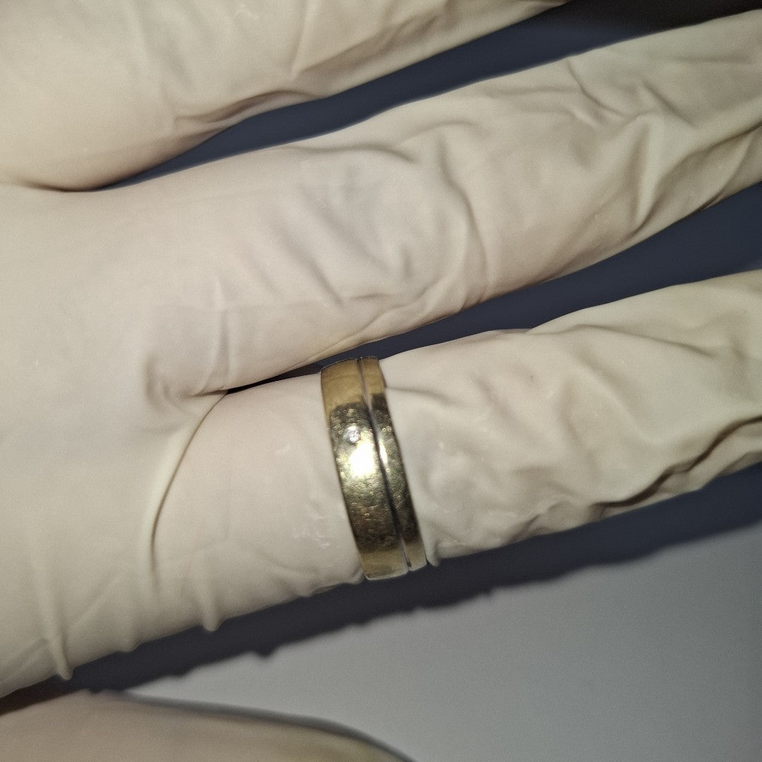 ARGOLLA ORO, ORO BLANCO 14 K 4 GRMS (SEMINUEVO)