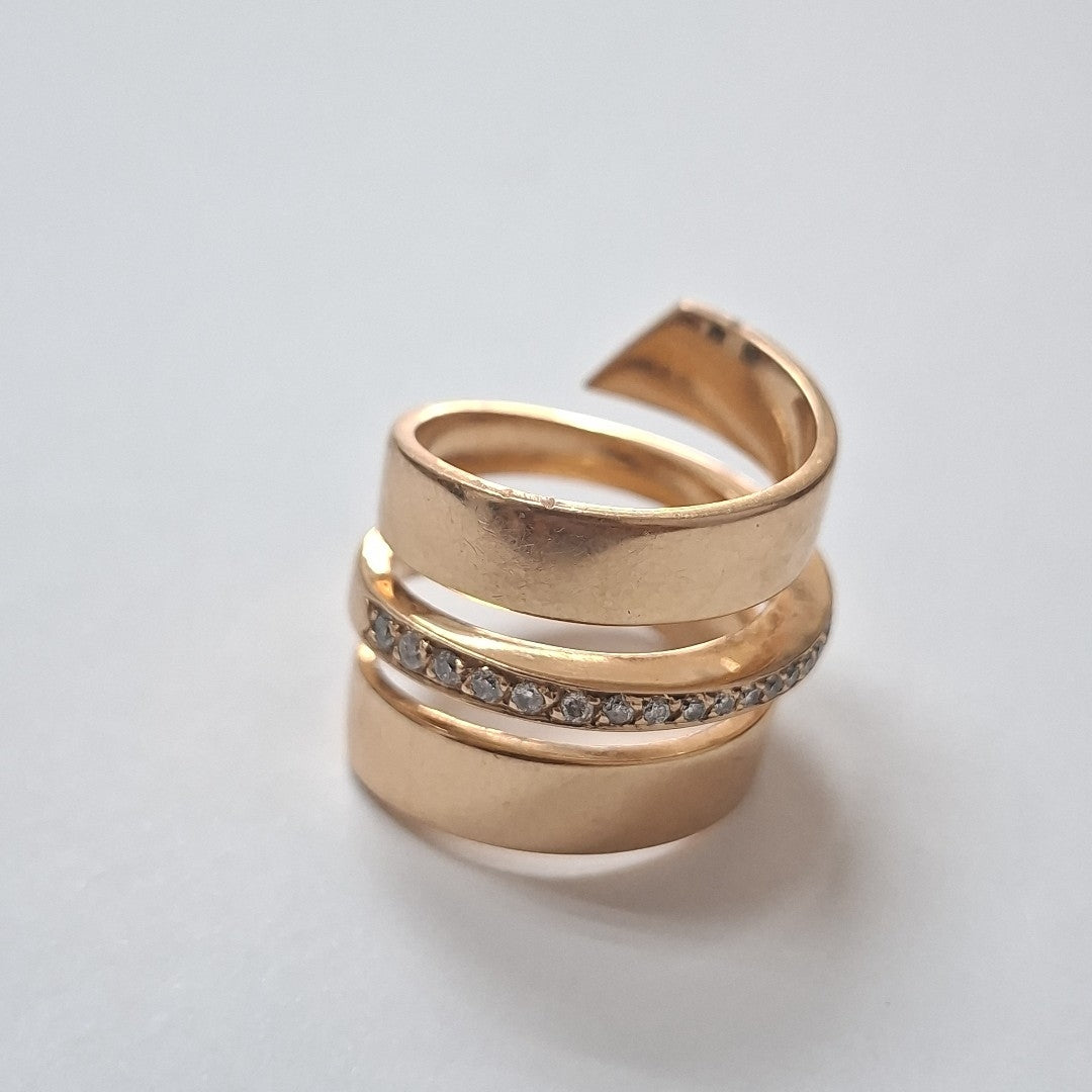 ANILLO ORO 18 K 16.7 GRMS (SEMINUEVO)