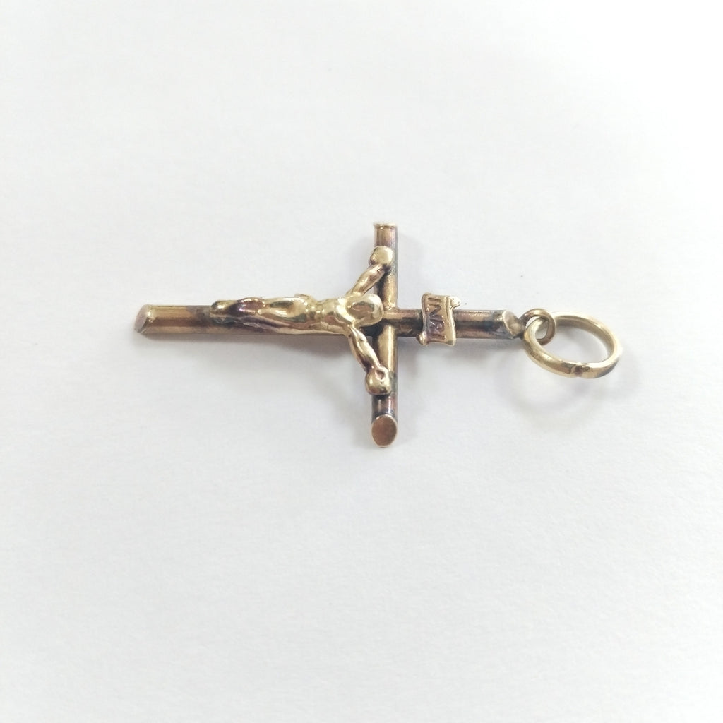 CRUZ,DIJE ORO 10 K 2,90 GRMS (SEMINUEVO)