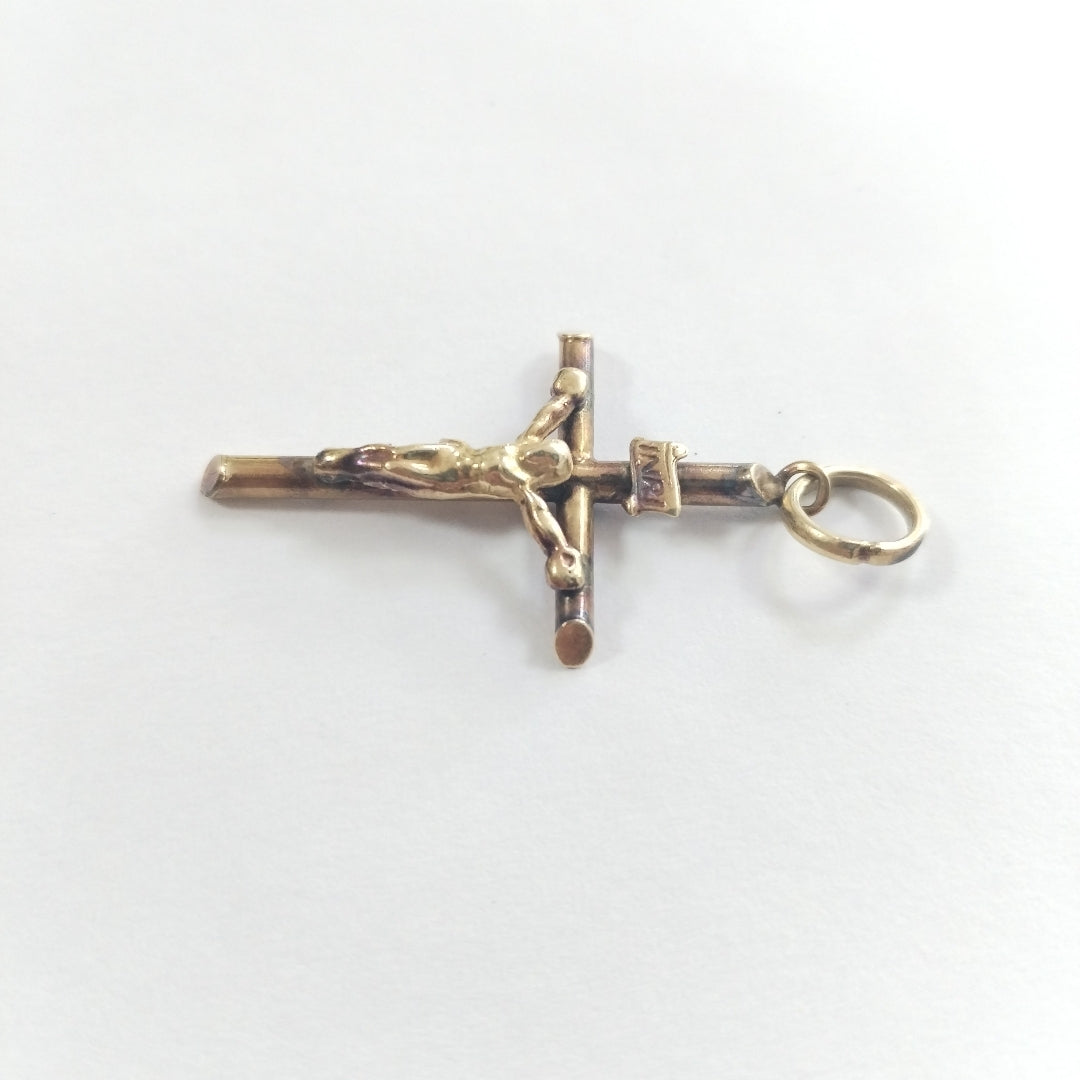 CRUZ,DIJE ORO 10 K 2,90 GRMS (SEMINUEVO)