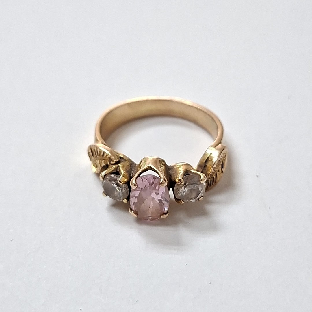 ANILLO ORO 14 K 3.8 GRMS (SEMINUEVO)