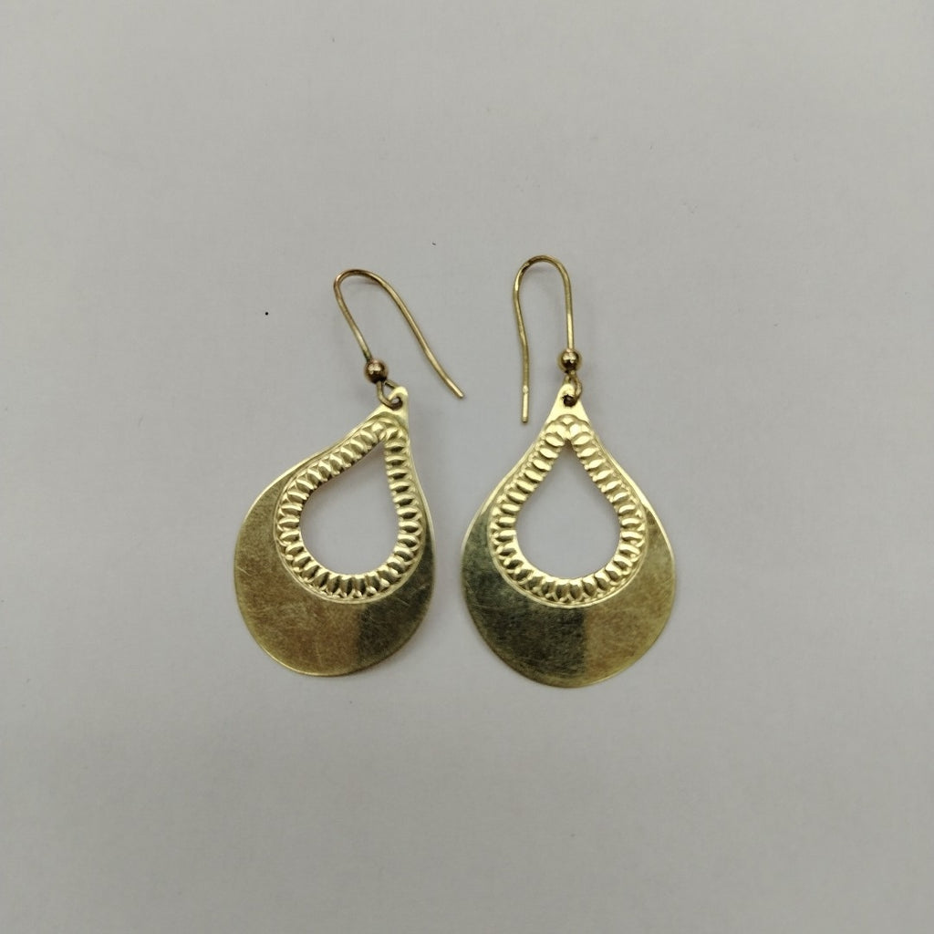 ARETES PAR ORO 14 K 2,50 GRMS (SEMINUEVO)
