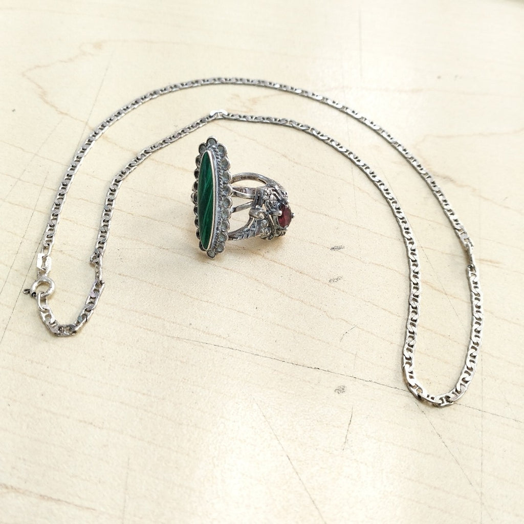 ANILLITO,CADENA PLATA 11,20 GRMS (SEMINUEVO)