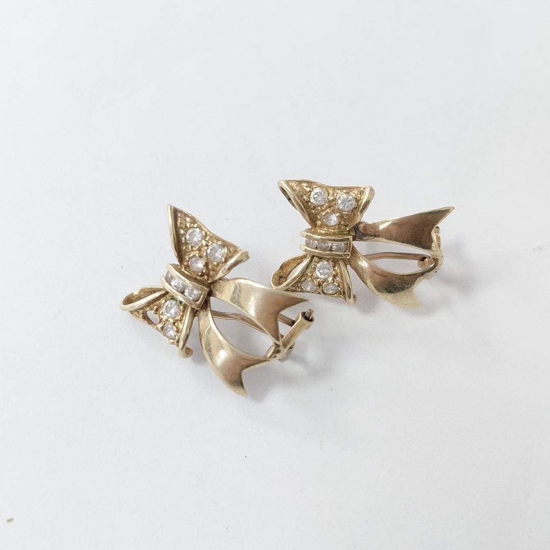 ARETES PAR ORO 8 K 3.7 GRMS (SEMINUEVO)